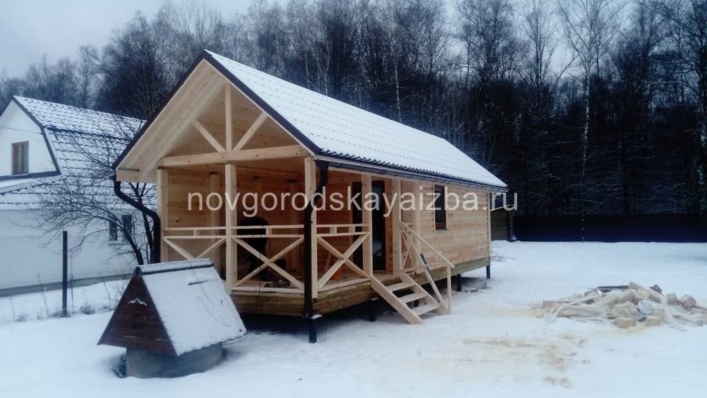 Строительство одноэтажных бань