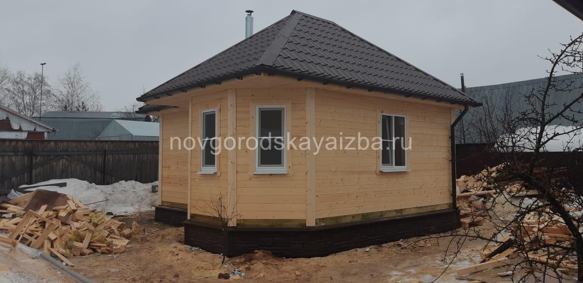 Брусовые бани под ключ